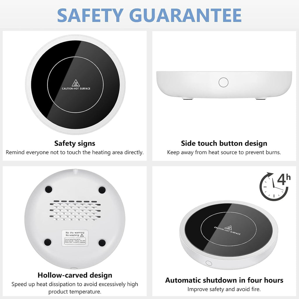 Electric Beverage Warmer Plate with 3 Temperature Settings I920