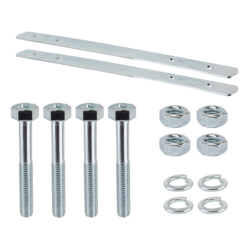Replacement Fittings 2-Plates/4-Bolts/Washers/Nuts O9131