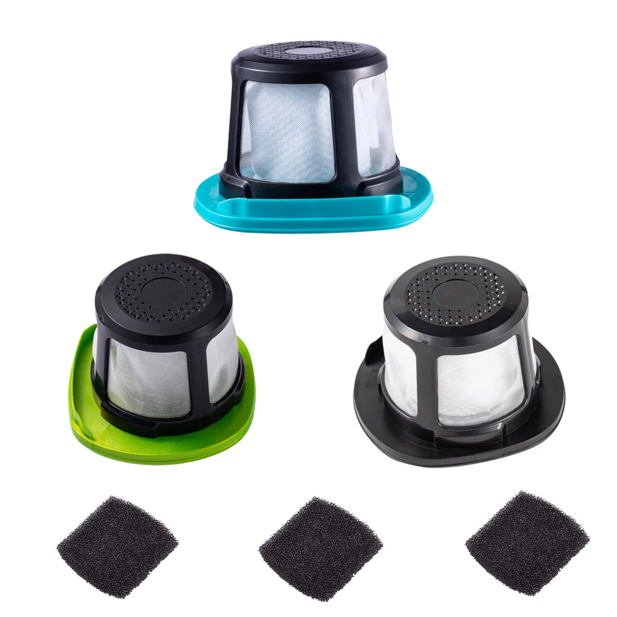Replacement Reusable Filter Kit (3 Pack) A206