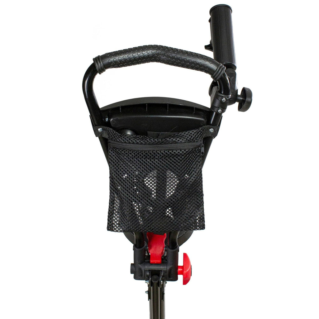 Black Easy Folding 3 Wheel Golf Bag Push Cart V394