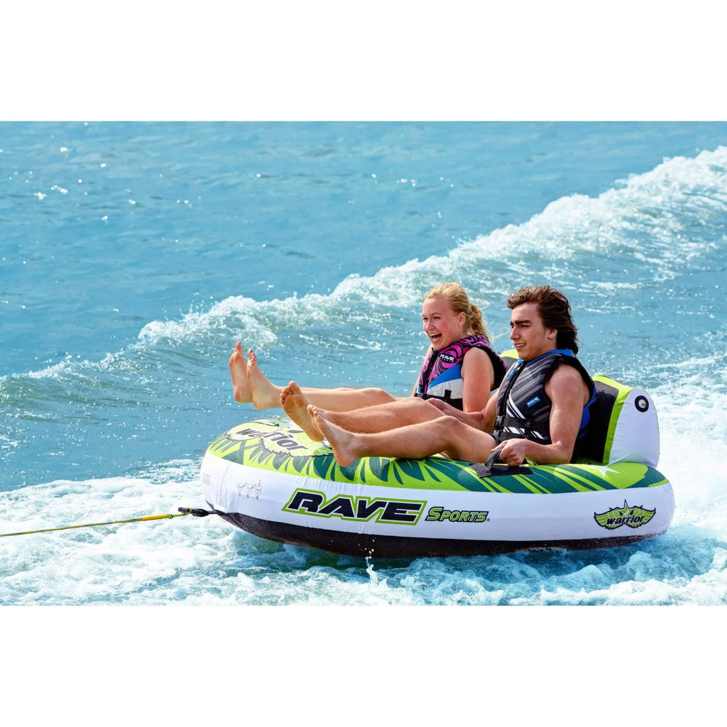 Green Inflatable Towable Tube F2948