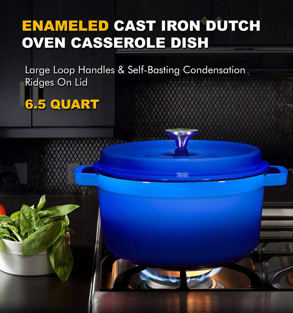 Enameled Cast Iron Dutch Oven 65 Quart M59507
