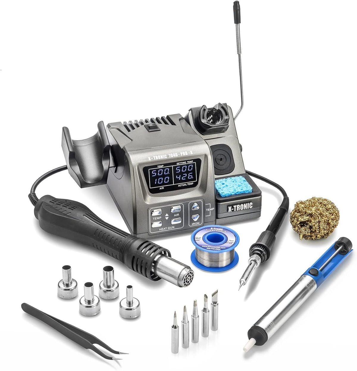700 Watt Hot Air Rework Soldering Iron Station C710958