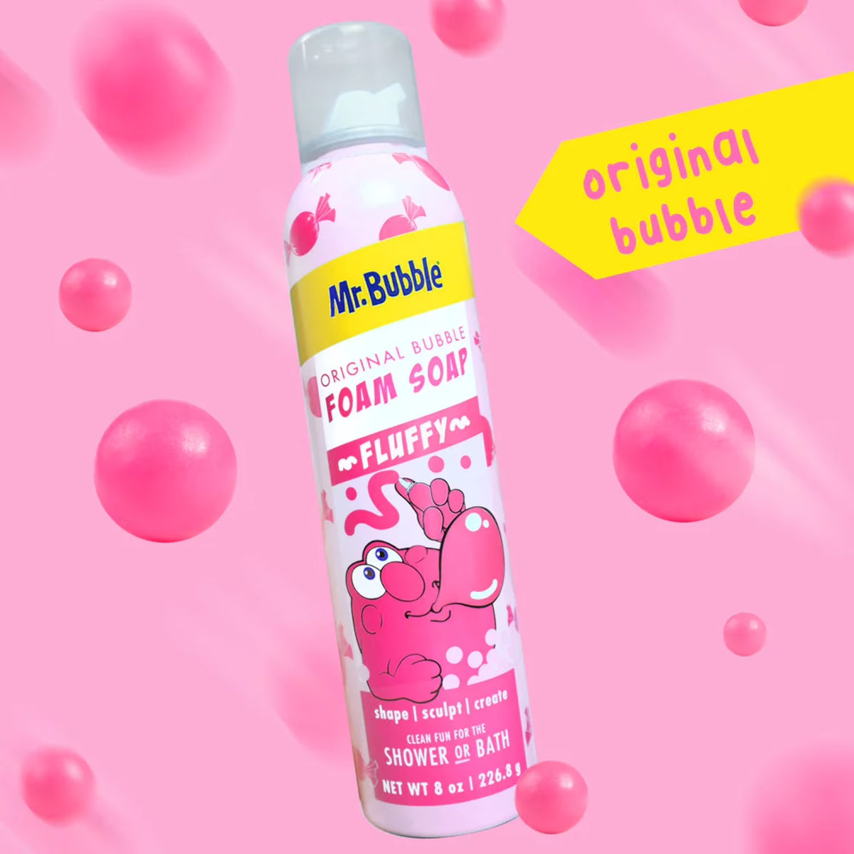 Foam Soap, Bubble Gum Scent, 8 oz. B3167