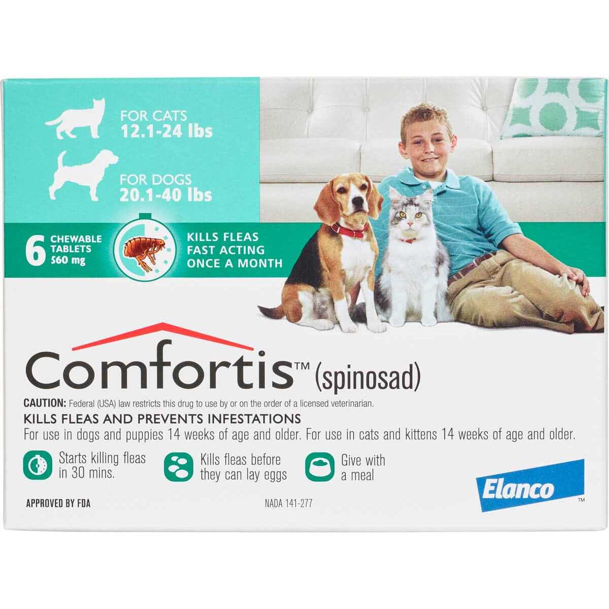 Chewable Tablets for Dogs & Cats B852