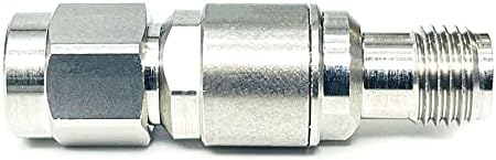 3.5 mm Male to 3.5 mm Female Microwave Adapter, DC to 34 GHz, 50 Ohm, Stainless Steel Body A531308