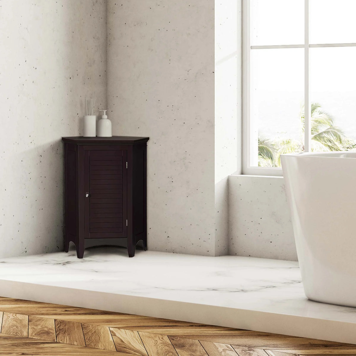 Wooden Corner Cabinet G179