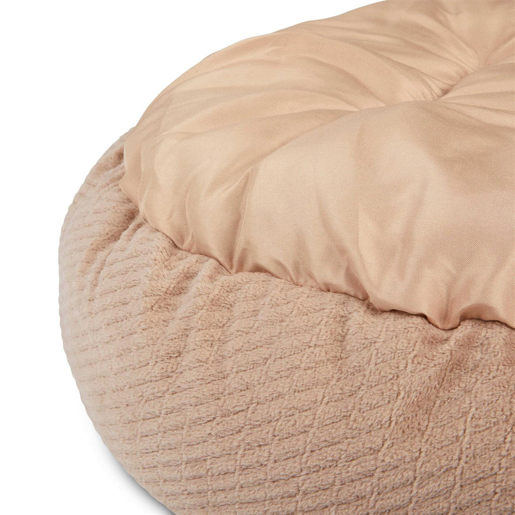 Textured Round Cat Bed J7012
