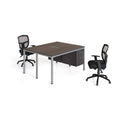 Double Desk with 2 Pedestals Q485