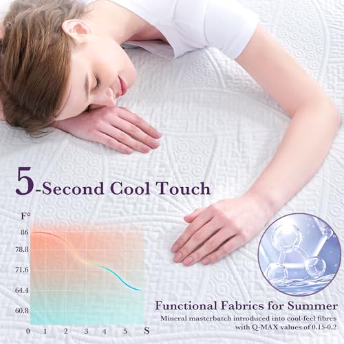 2 Inch Gel Memory Foam Mattress Topper Twin Size T3754