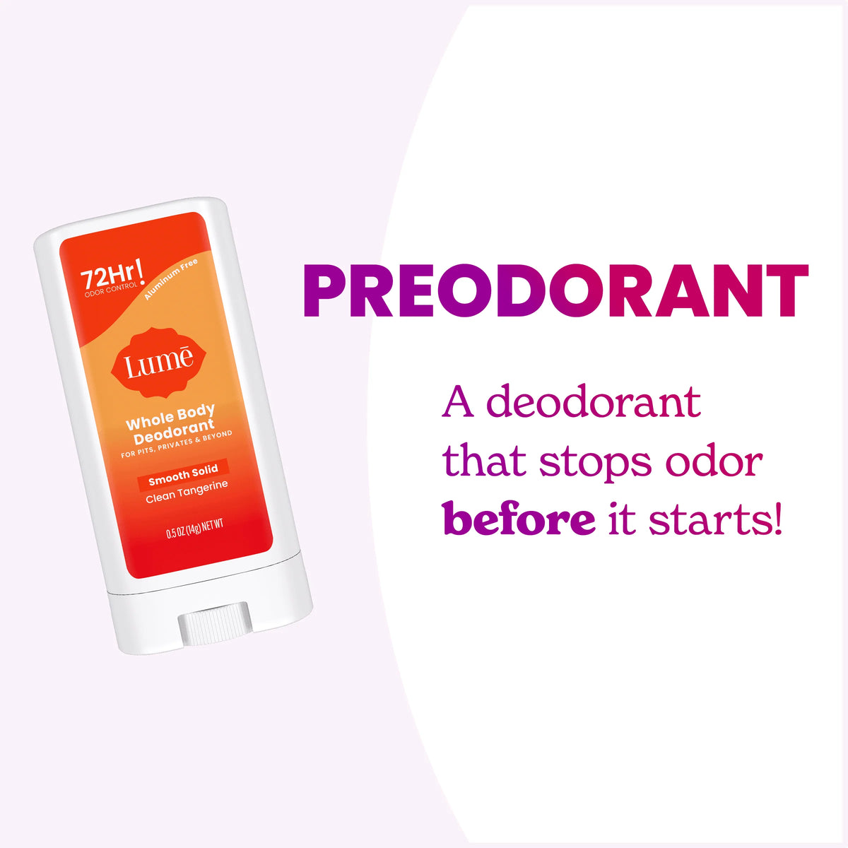 Whole Body Deodorant Solid Stick .5 oz E7527