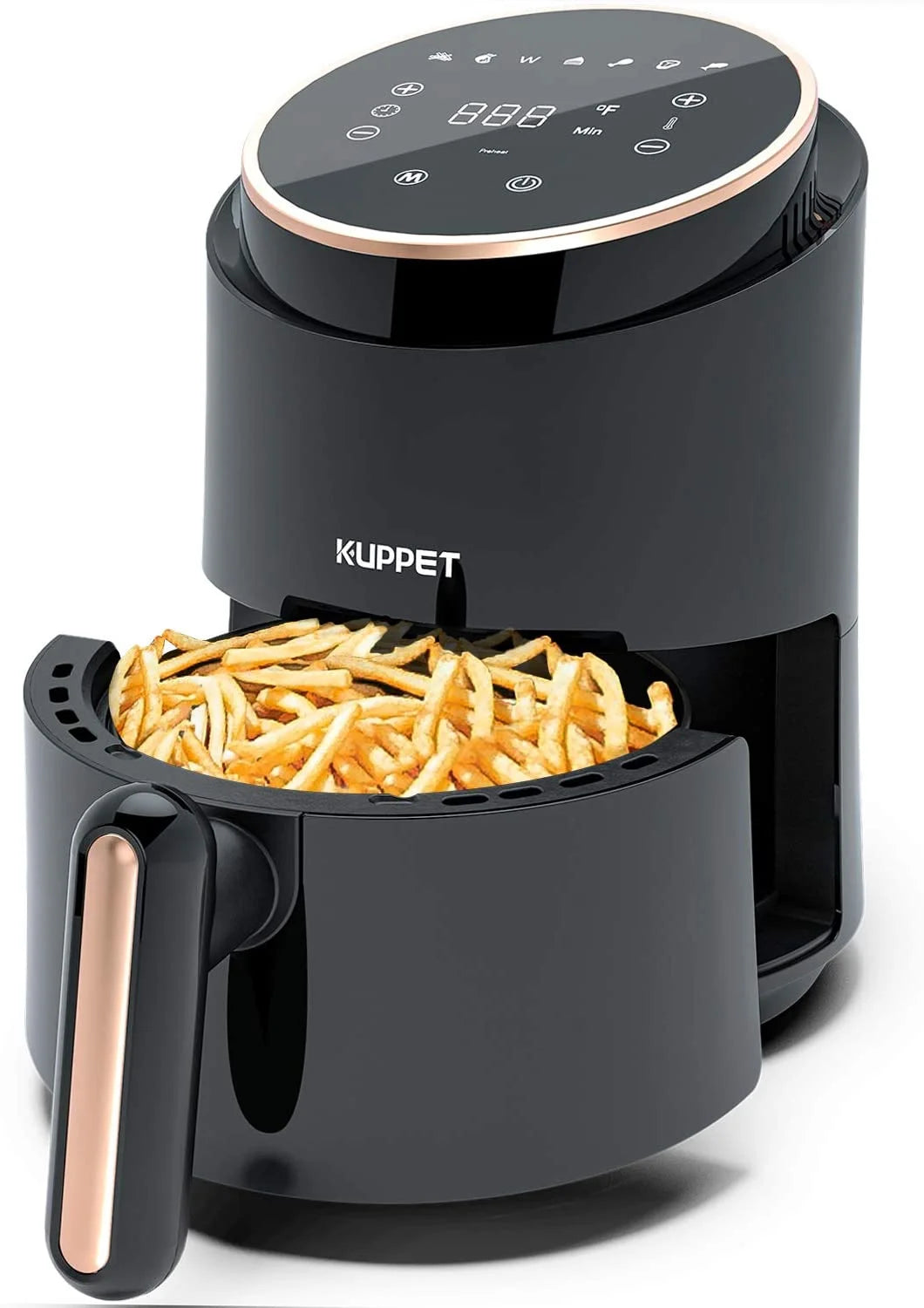 Black 1500W Electric Air Fryer D612575
