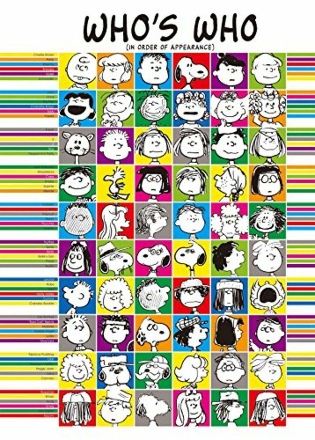 500 Pieces Jigsaw Peanuts Snoopy Characters (38x53cm) C441645