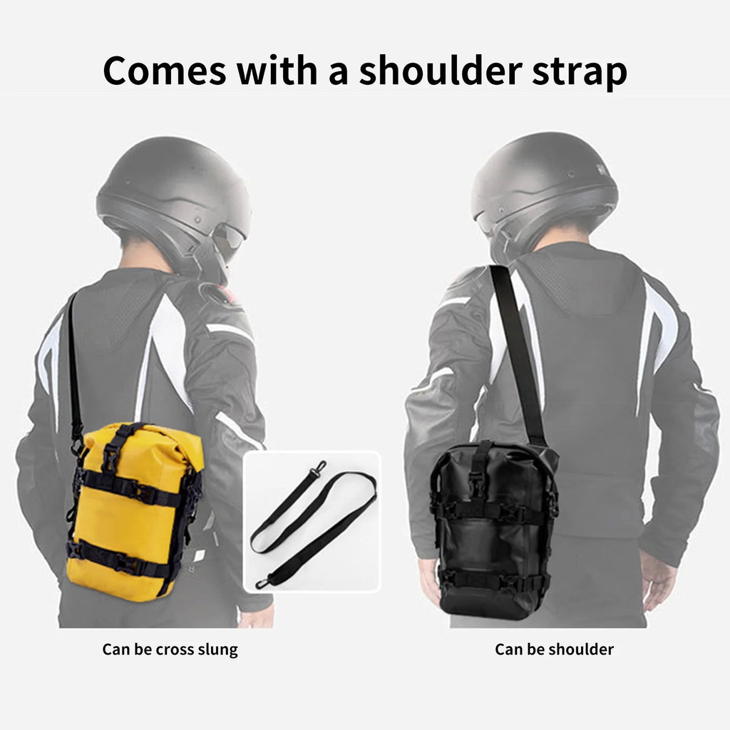 Motorcycle Frame Bag Motorbike Side Bag Full Waterproof 8L R9685