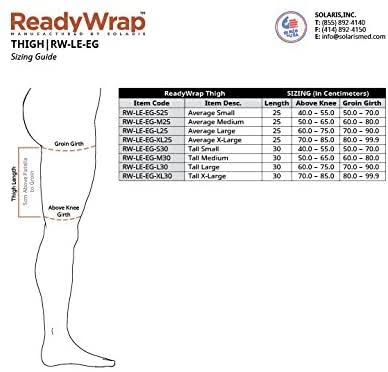 Beige Thigh Compression Wrap X163