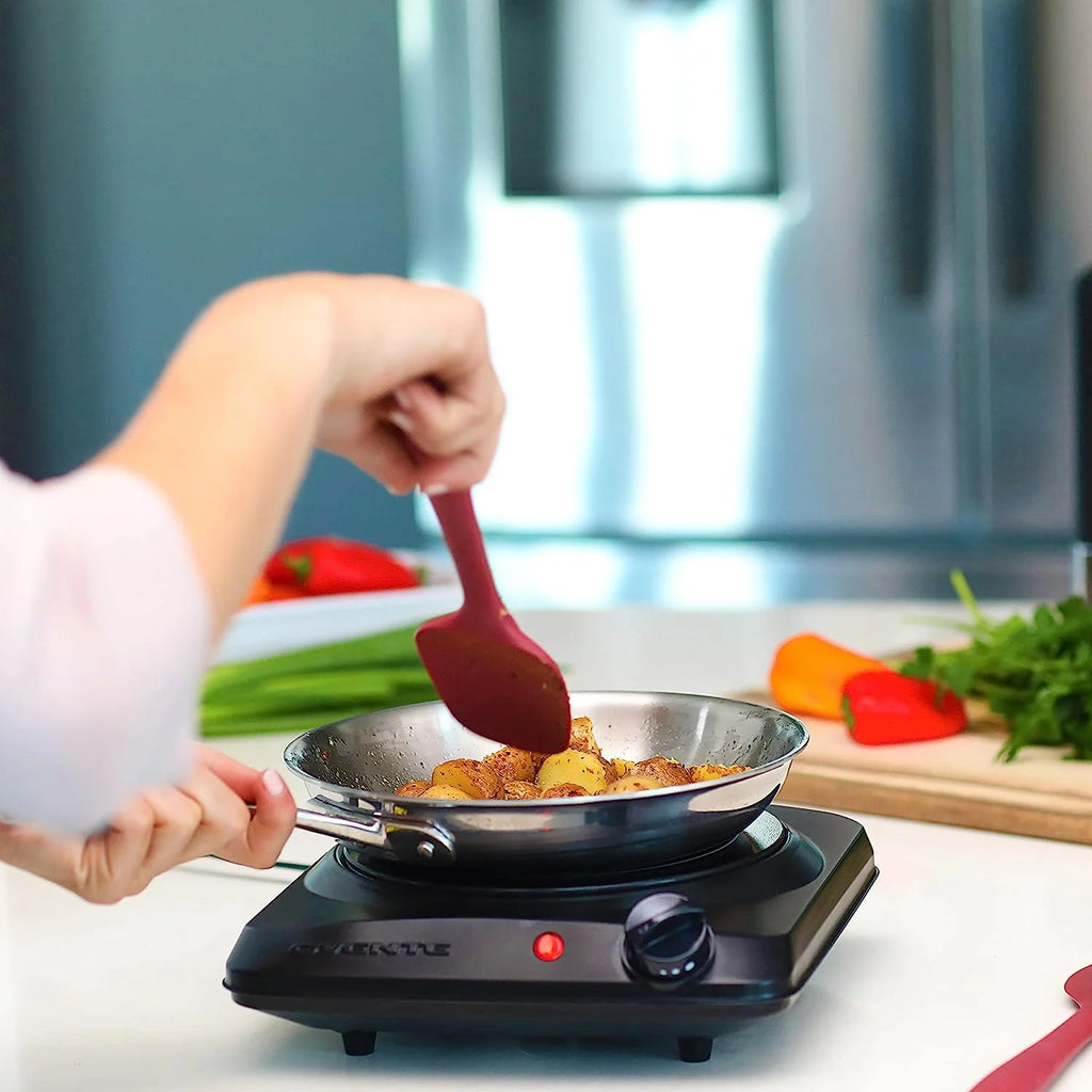 Black Infrared Single Burner Electric Hot Plate B547