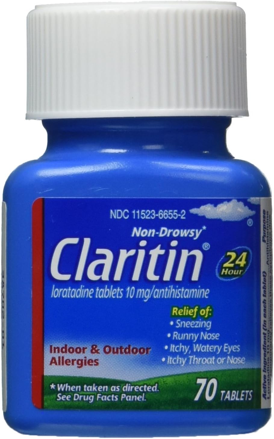 70 Count Non Drowsy Allergy Tablet V84395