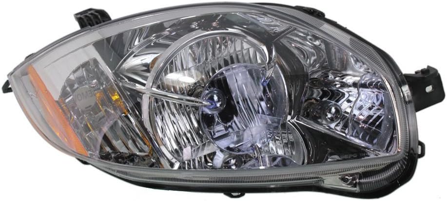 Headlight Set for 2007-2012 Mitsubishi Eclipse Halogen O3766