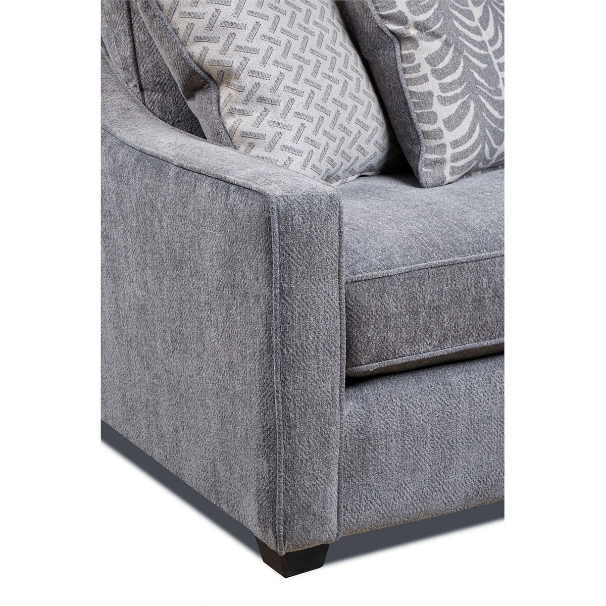 Gray Fabric Sofa Y825