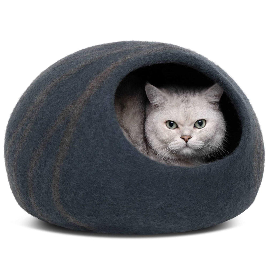 Felt Cat Bed Cave 100% Merino Wool V305018