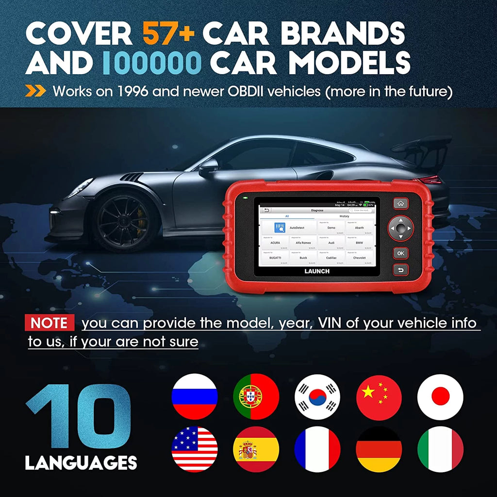 OBD2 Scanner Car Diagnostic Code Reader G4254