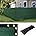 Black 6' x 50' Fence Privacy Screen with Grommets E8345