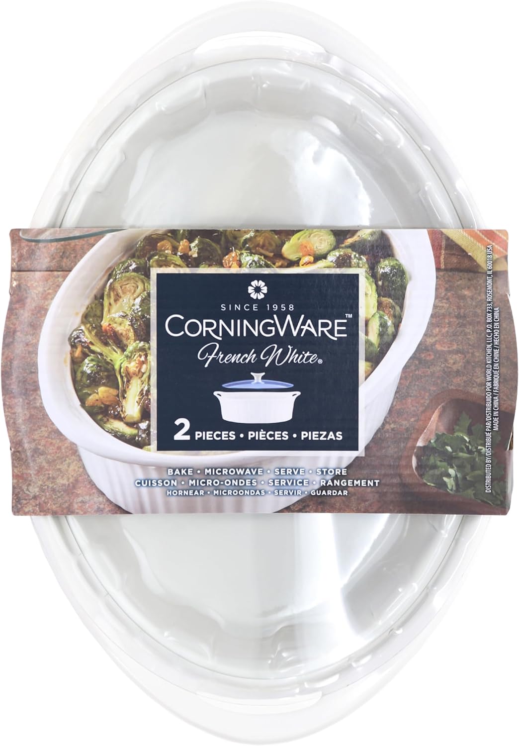 2.5-quart Oval Casserole with Glass Lid X28021