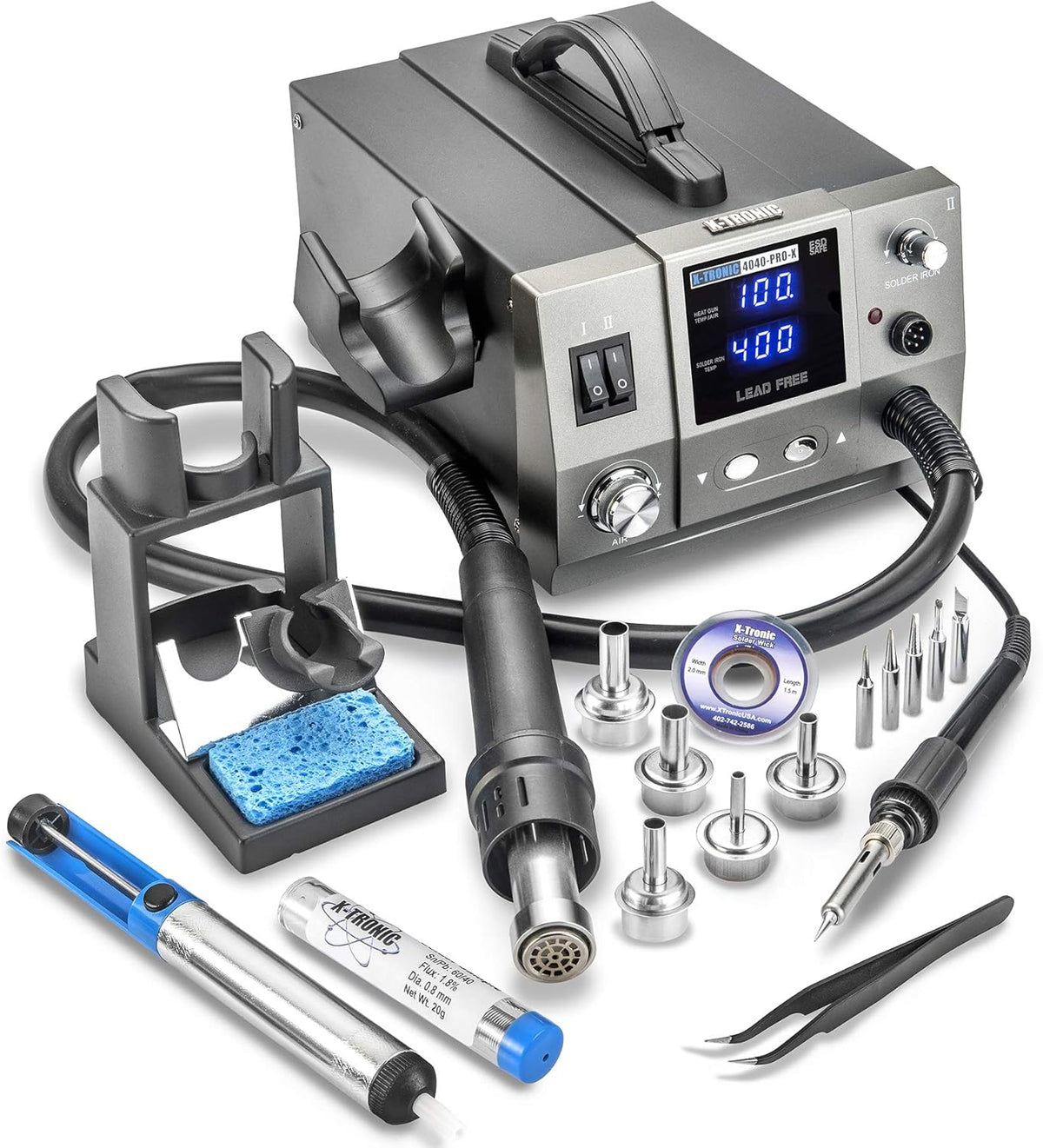 700 Watt Hot Air Rework Soldering Iron Station C710958