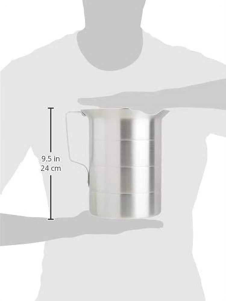 Aluminum Measuring Cup Silver, 4 qt. F8549