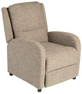Pushback Recliner, 27.5" W x 37" D x 36.5" H, PolyHyde Upholstery B9359
