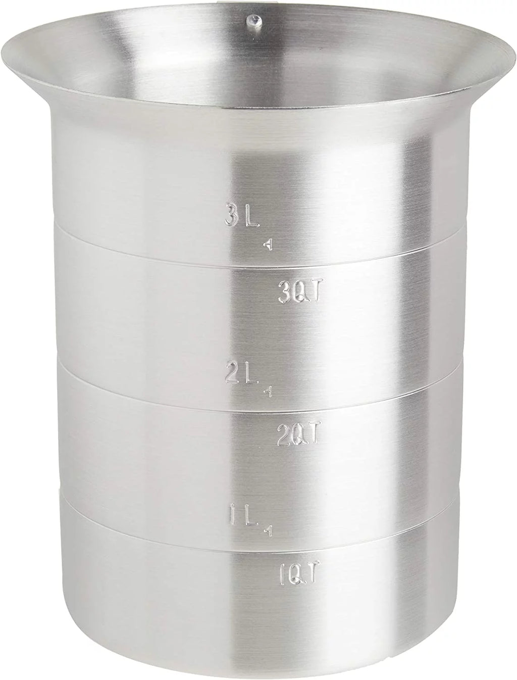 Aluminum Measuring Cup Silver, 4 qt. F8549