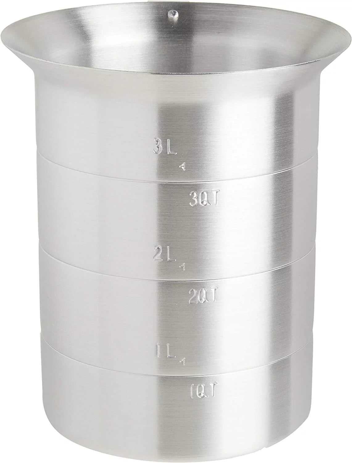 Aluminum Measuring Cup Silver, 4 qt. F8549