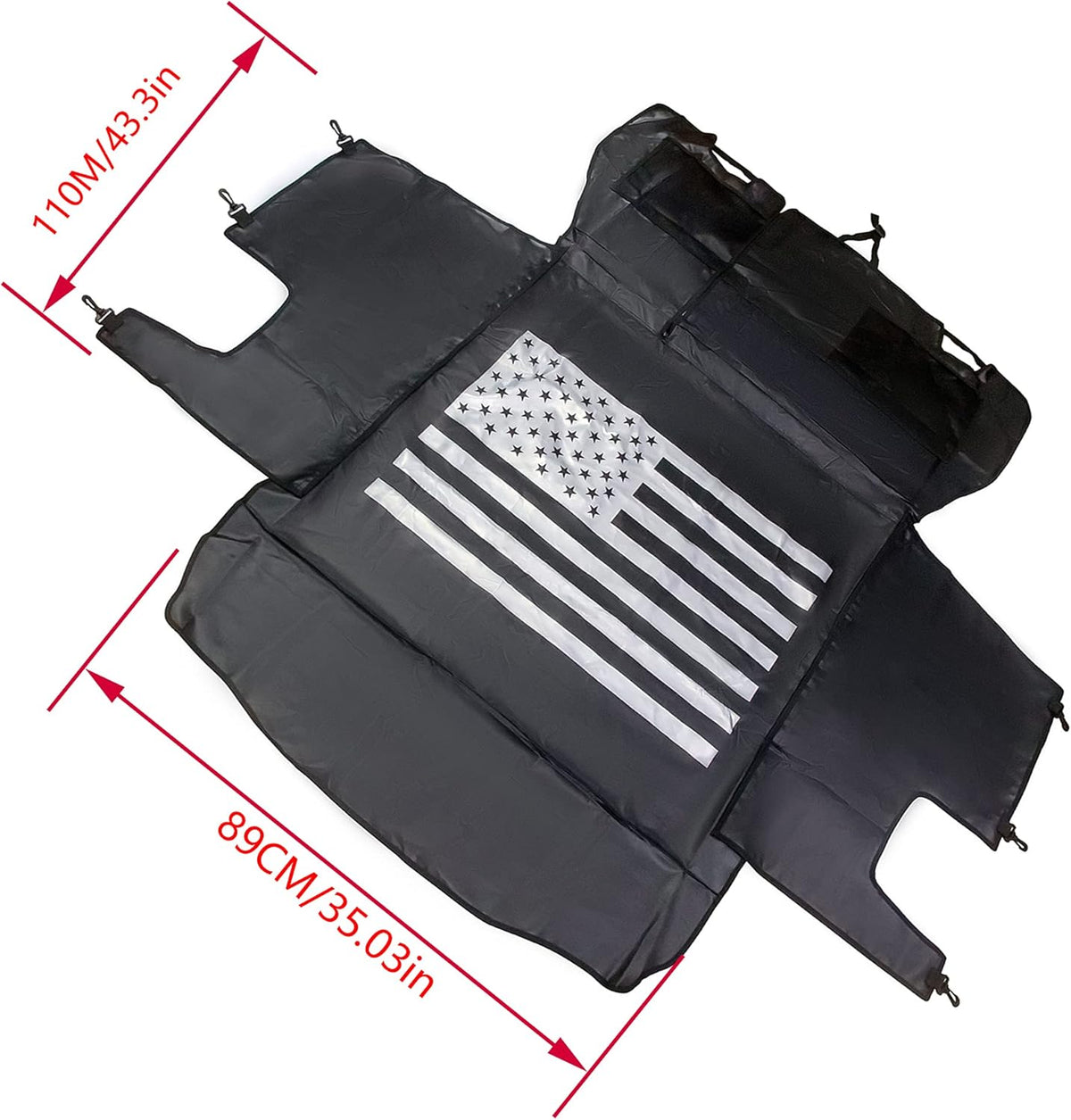 Dog Cargo Liner for Jeep Wrangler JK JL 4 Doors D4275