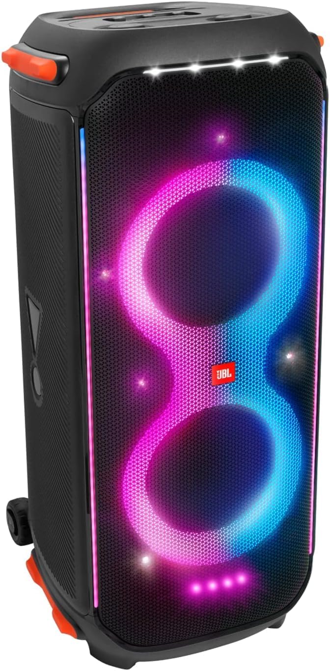 800W Wireless Bluetooth Splashproof Party Speaker with Lights H949603