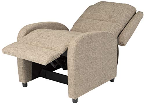 Pushback Recliner, 27.5" W x 37" D x 36.5" H, PolyHyde Upholstery B9359