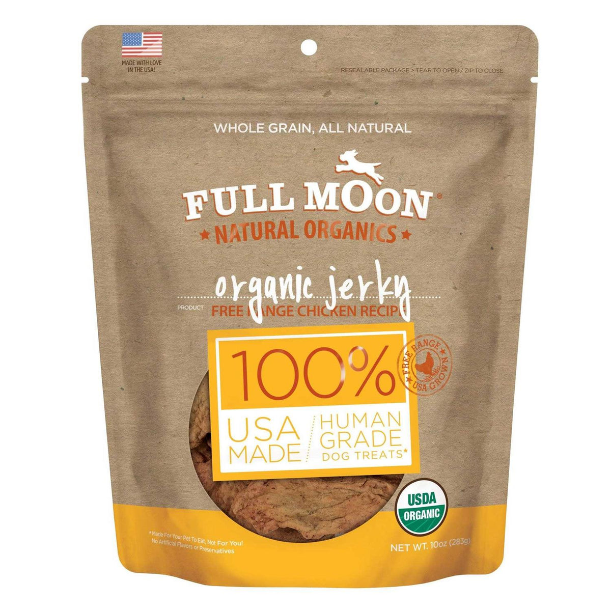 Organic Chicken Jerky Dog Treats F7795