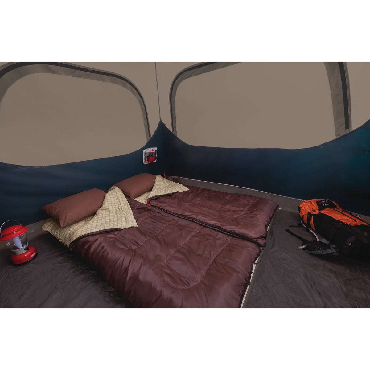 6-Person Cabin Camping Tent with Instant Setup B2954