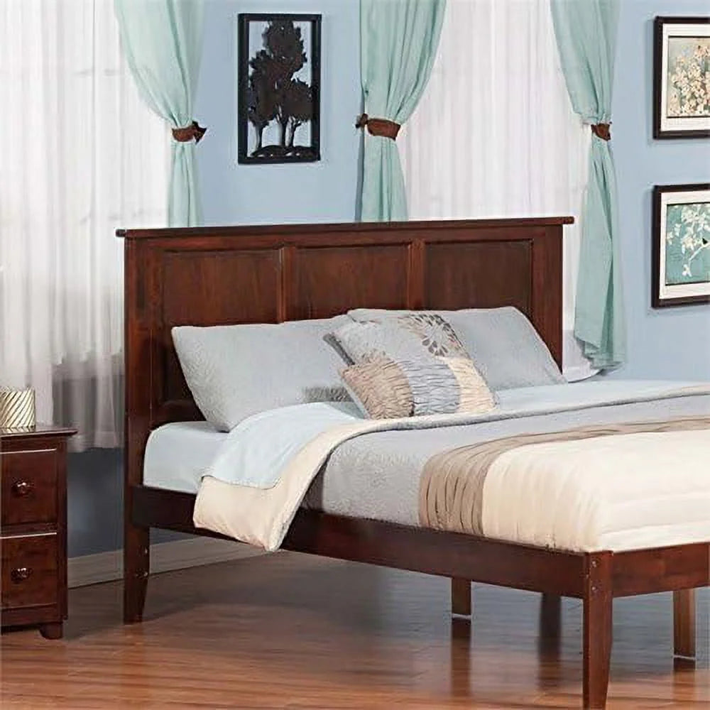 Queen Solid Wood Panel Headboard In Walnut L96251