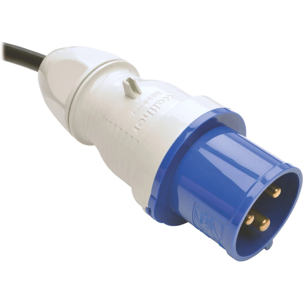 Metered PDU, 7.4kW Single-Phase 230V, 8 C19 and 40 C13 Outlets, IEC-309 32A Blue Input, 10 ft. Cord S4435