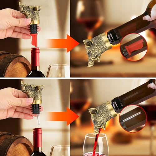 2-In-1 Wine Aerator Bottle Pourer and Stopper U37448