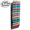 12 Tier Mesh Wall File Organizer Z21251