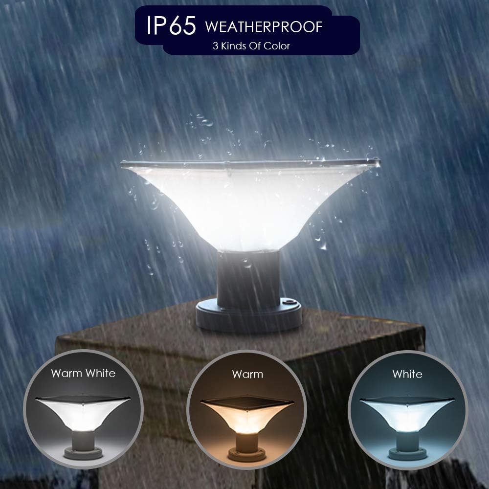 2 Pack Solar Post Cap Lights W6423