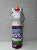 Bubble Solution with 3-Ring Wand and Animal Lid H456