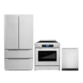 30 Electric Range, Dishwasher and Refrigerator with Ice Maker O735