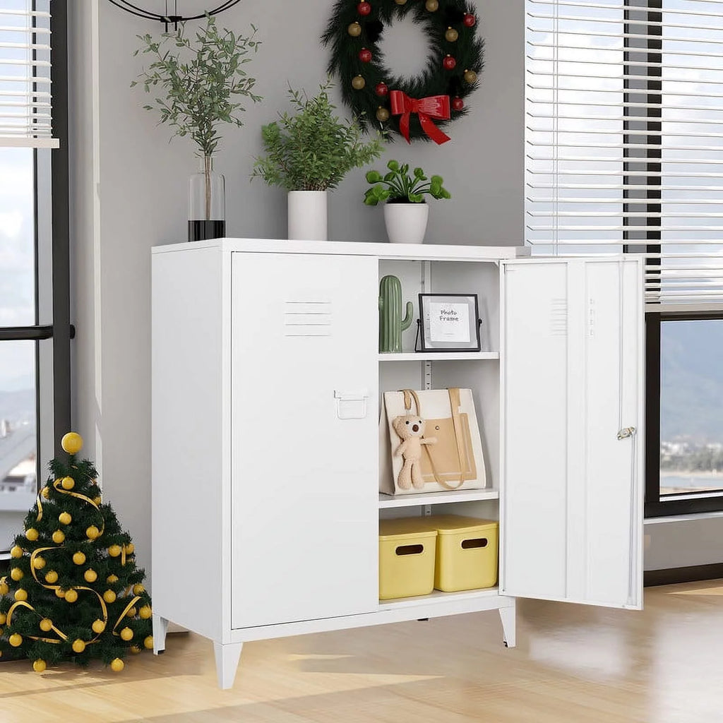 Metal Locker with 2 Doors O1316