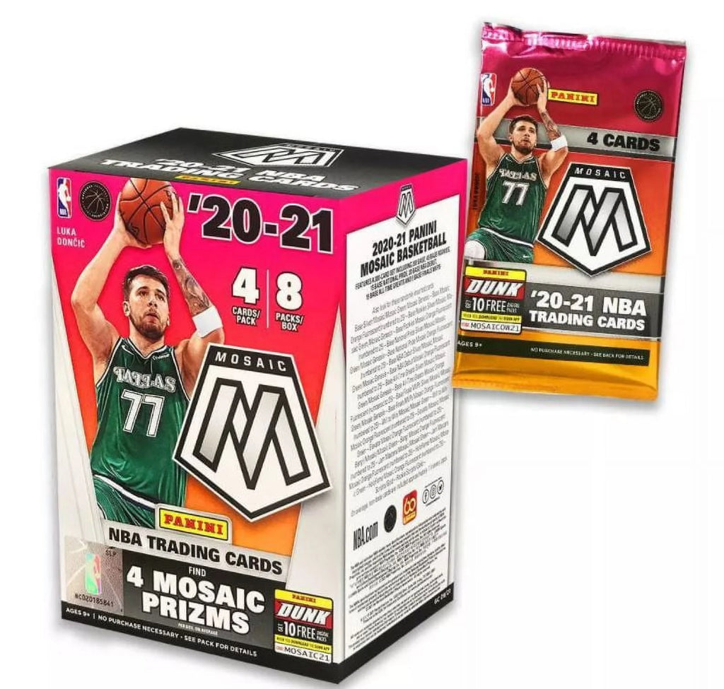 NBA Mosaic Basketball Trading Card Blaster Box C724717