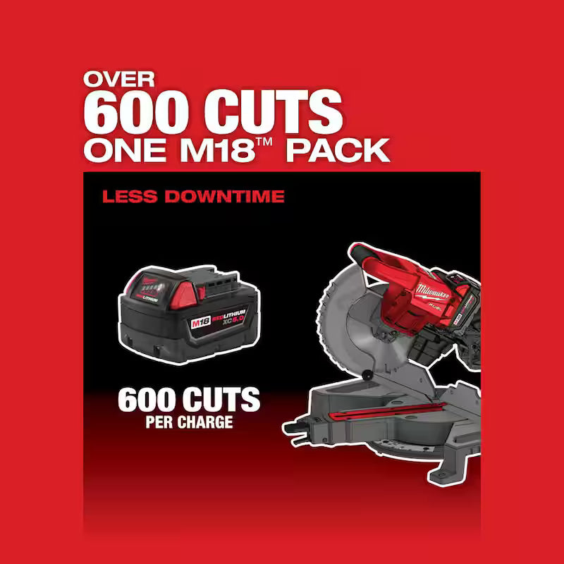 18V Cordless 7-1/4 in. Dual Bevel Sliding Compound Miter Saw Kit M788