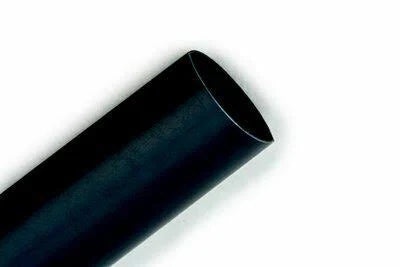 3M Heat Shrink Thin-Wall Tubing, 1/2 in, Black, 200 ft H81476