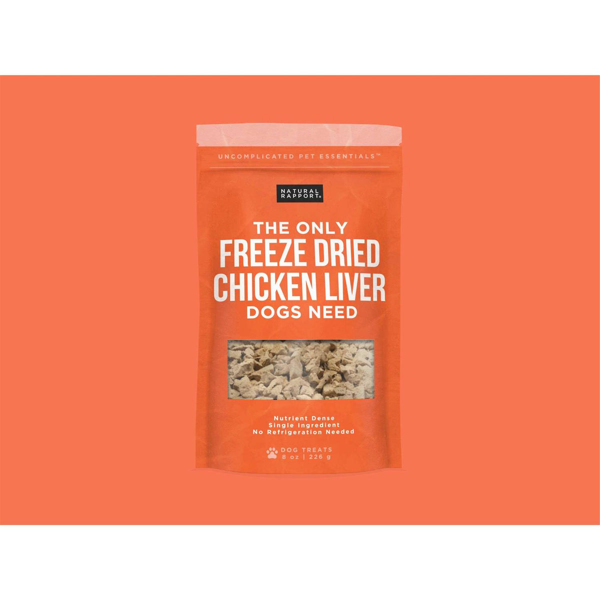 Freeze-Dried Chicken Liver Dog Treats Z43911