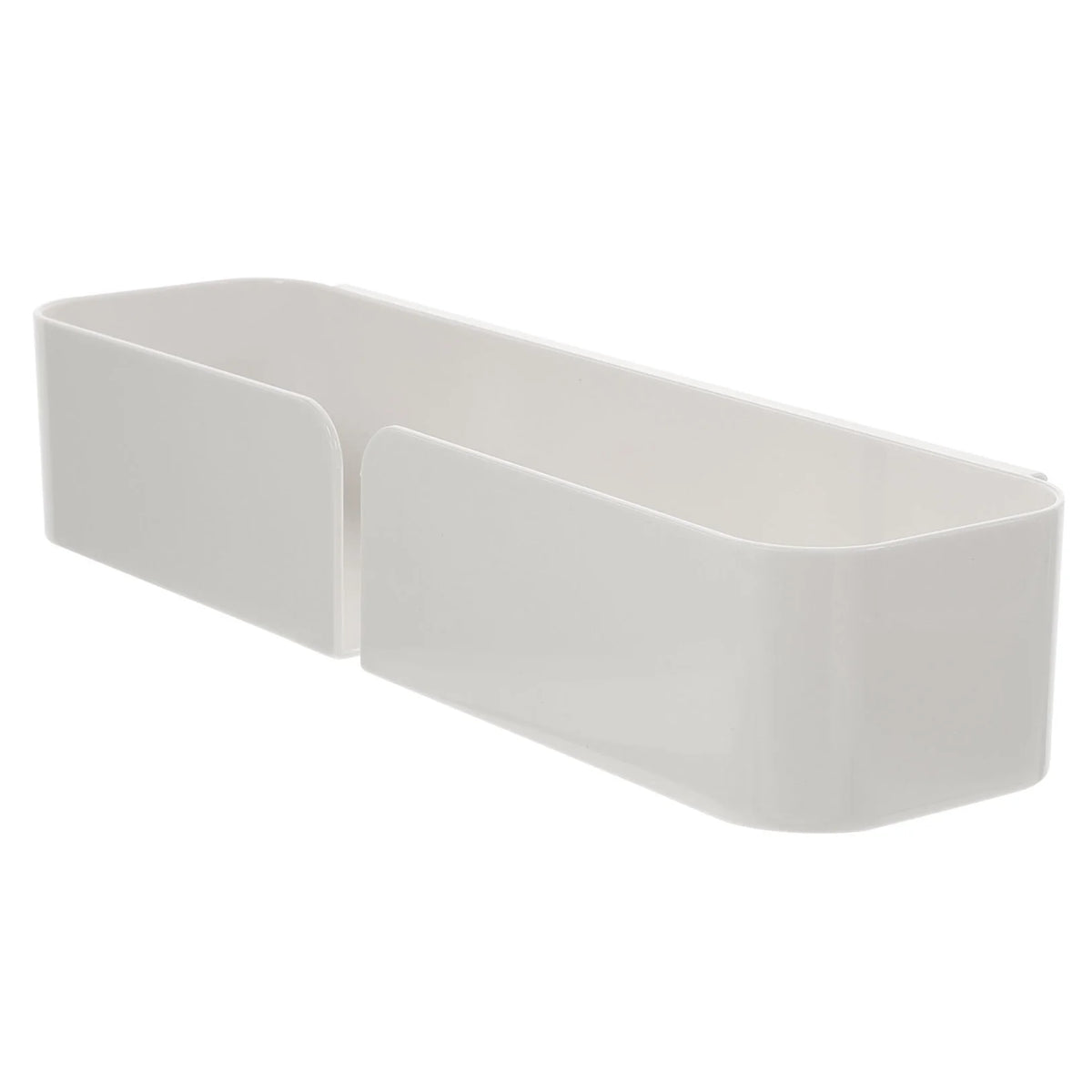 Wicker Bead Desktop Storage Box White J2621
